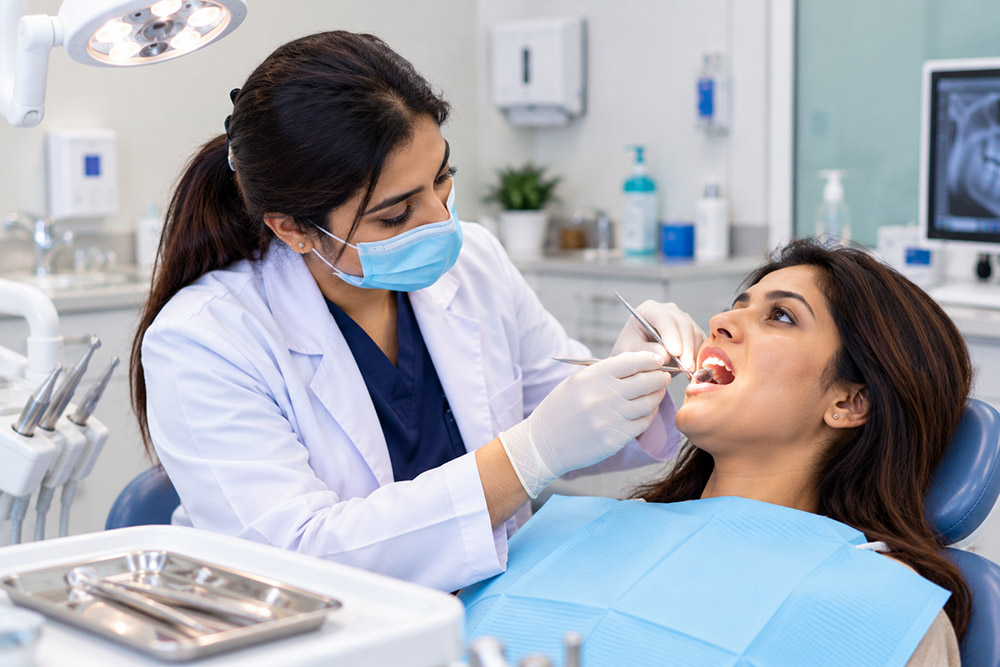 Composite Fillings at Happy Smile Dental Clinic, New Muwailah, Sharjah